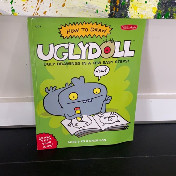 Other | Vintage 206 How To Draw Uglydoll Book Ugly Drawings In A Few Easy Steps | Poshmark